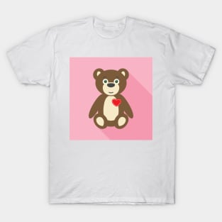 Valentine Teddy Bear T-Shirt